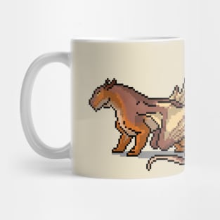 Clay Mudwing Pixel Art Mug